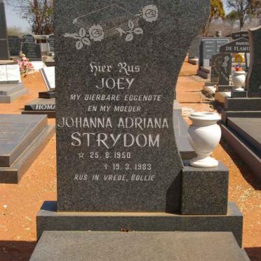 STRYDOM Johanna Adriana 1950-1983