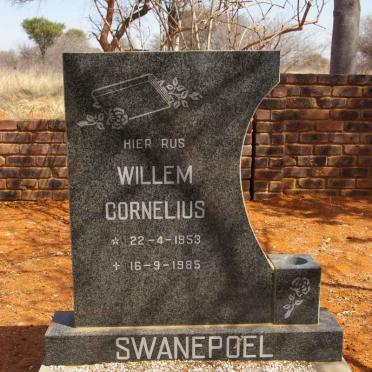 SWANEPOEL Willem Cornelius 1953-1985