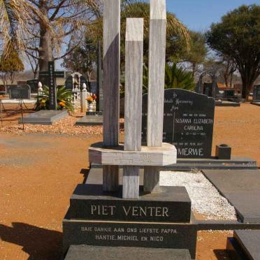 VENTER Piet 1928-1980