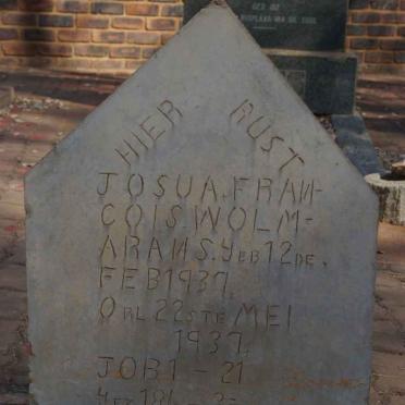 WOLMARANS Josua Francois 1934-1937