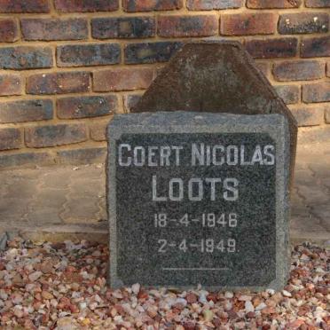 LOOTS Coert Nicolas 1946-1949