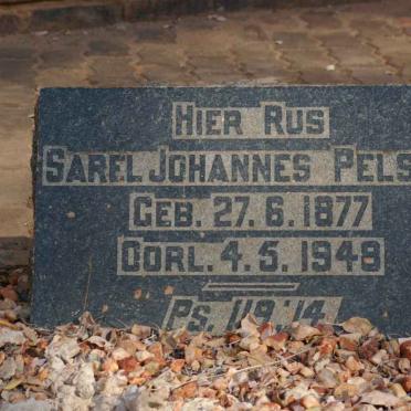 PELSER Sarel Johannes 1877-1948