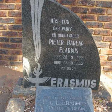 ERASMUS Pieter Barend Elardus 1885-1956