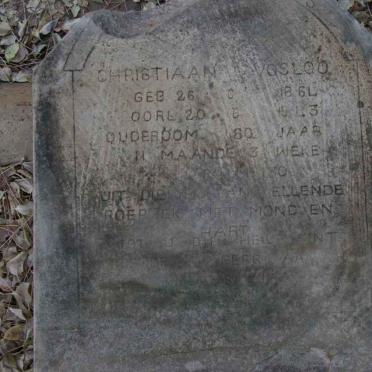VOSLOO Christiaan 1864-1943