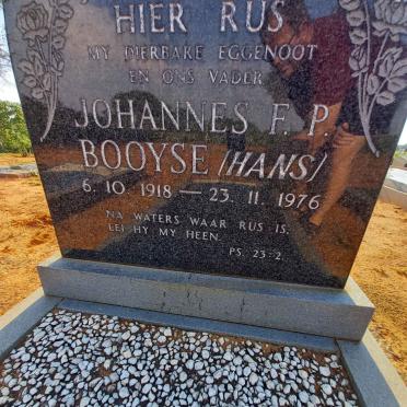 BOOYSE Johannes F.P. 1918-1976
