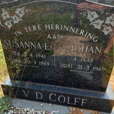 COLFF Susanna E., v.d. 1941-1969 :: V.D. COLFF Johan 1969-1969