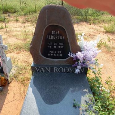 ROOYEN Joel Albertus, van 1924-1997