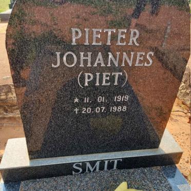 SMIT Pieter Johannes 1919-1988