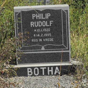 BOTHA Philip Rudolf 1920-1995