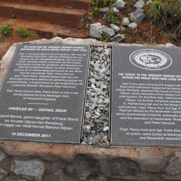2. Memorial plaque - Breaker Morant episode during the Anglo Boer War