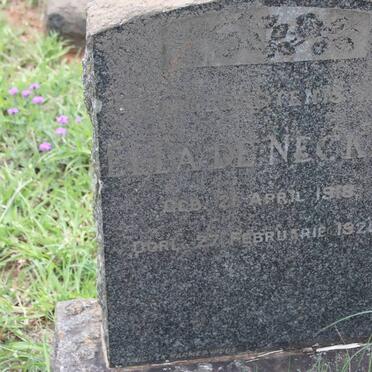 NECKER Ella, de 1918-1920