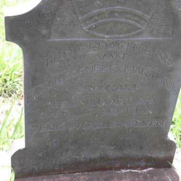 CROUKAMP Pieter Cornelis Marthinus 1923-1923