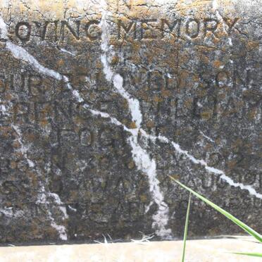 FOGWELL Terence William 1912-1912