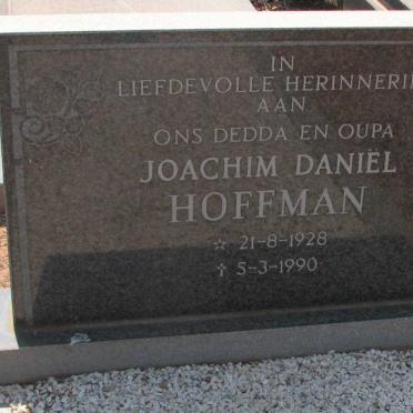 HOFFMAN Joachim Daniel 1928-1990