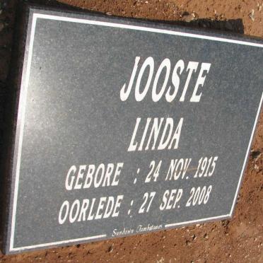 JOOSTE Linda 1915-2008