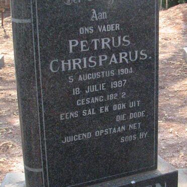 OOSTHUIZEN Petrus Chrisparus 1904-1987 &amp; Petronella Susanna JANSEN VAN RENSBURG 1903-1966