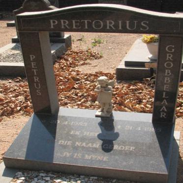 PRETORIUS Petrus Grobbelaar 1985-1985