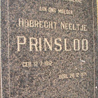 PRINSLOO Hubrecht Neeltje 1912-1971