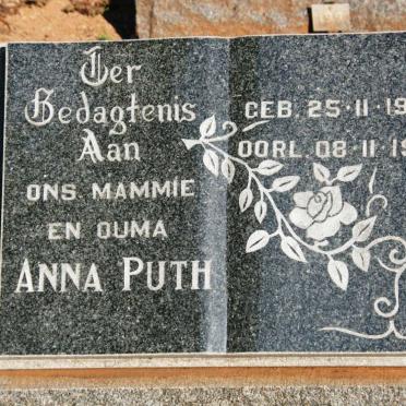PUTH Anna 1924-1983