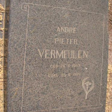 VERMEULEN Andre Pieter 1963-1985
