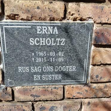 SCHOLTZ Erna 1965-2015