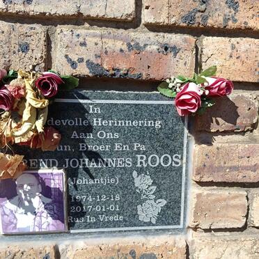 ROOS ?rend Johannes 1974-2017