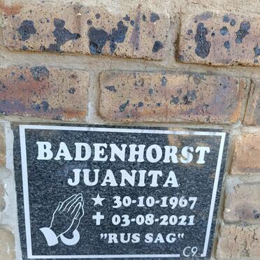 BADENHORST Juanita 1967-2021