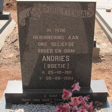 BREYTENBACH Andries 1911-1994