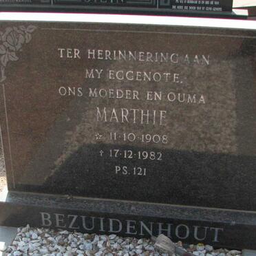 BEZUIDENHOUT Marthie 1908-1982
