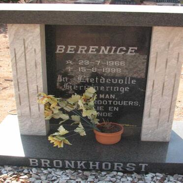 BRONKHORST Berenice 1966-1998