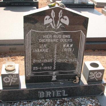 BRIEL J.H. 1945-1992 &amp; M.M.M. 1946-