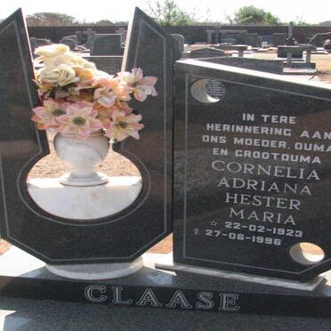 CLAASE Cornelia Adriana Hester Maria 1923-1996