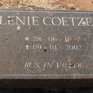COETZEE Lenie 1937-2002