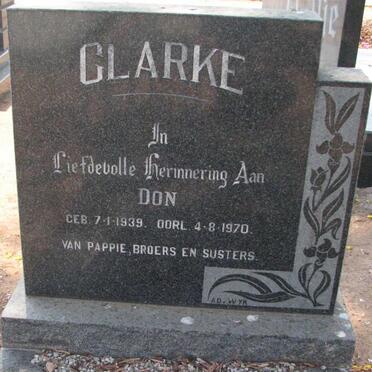 CLARKE Don 1939-1970