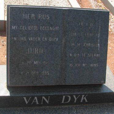 DYK Jurie, van 1911-1985