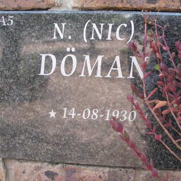 DOMAN N. 1930-