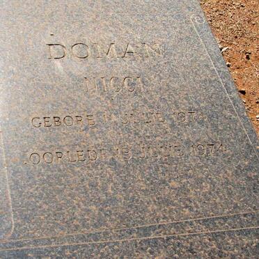 DOMAN Nicci 1974-1974