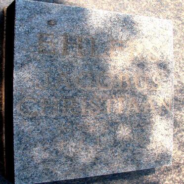 EHLERS Jacobus Christiaan ?-?