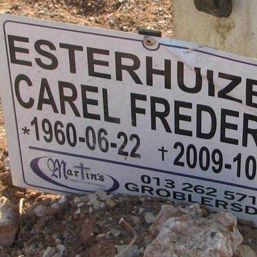 ESTERHUIZEN Carel Frederik 1960-2009