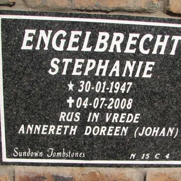 ENGELBRECHT Stephanie 1947-2008