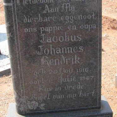 ENGELBRECHT Jacobus Johannes Hendrik 1916-1967