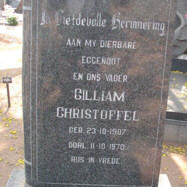 ENGELBRECHT Gilliam Christoffel 1907-1970