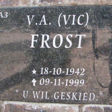 FROST V.A. 1942-1999