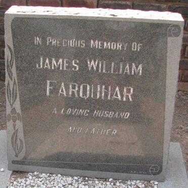 FARQUHAR James William ?-?