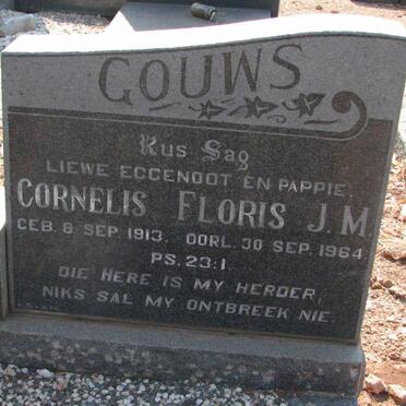 GOUWS Cornelis Floris J.M. 1913-1964