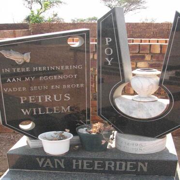 HEERDEN Petrus Willem, van 1963-1985