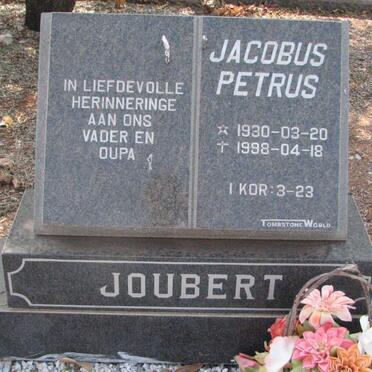 JOUBERT Jacobus Petrus 1930-1998