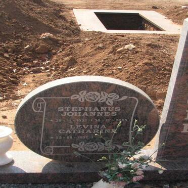 KRUGER Stephanus Johannes 1932-2005 &amp; Levina Catharina 1937-