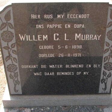 MURRAY Willem C.L. 1898-1971