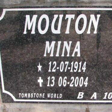 MOUTON Mina 1914-2004